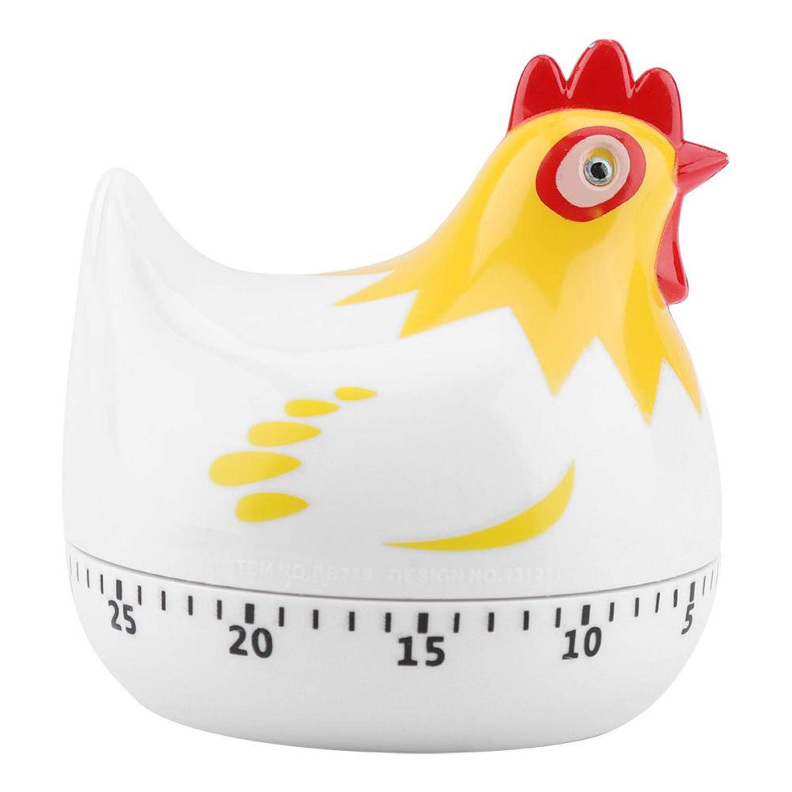 Novelty Chicken Cartoon Kitchen Timer Cooking Timer Cute Timer Reminder Pattern Rotating Alarm Countdown Baking Timer for Cooking Baking(2#)