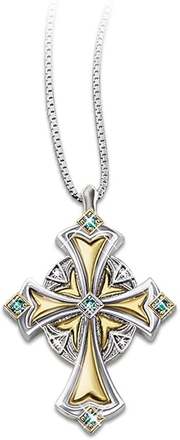 Amazon.com: Irish Blessings Cross Pendant Necklace by The Bradford 