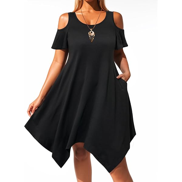 Women's Plus Size Summer Tunic Top - Short Sleeve, Loose Fit, Flare Hem, To Wear With Leggings (Steel Blue)