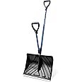 Snow Joe Snow Shovel with 18-Inch Blade and Assist Handle, 3.5 Lbs - Heavy-Duty Lightweight Shoveling Tool for Ice Removal, S