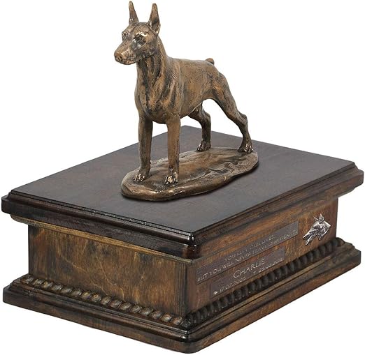 dog ashes statue