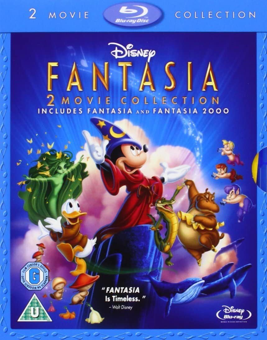 Fantasia / Fantasia 2000 - Two Movie Collection [Blu-Ray] Image