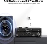 UGREEN Bluetooth 5.1 Audio Receiver Dual 3.5mm RCA AptX HD Noise Canceling view 2
