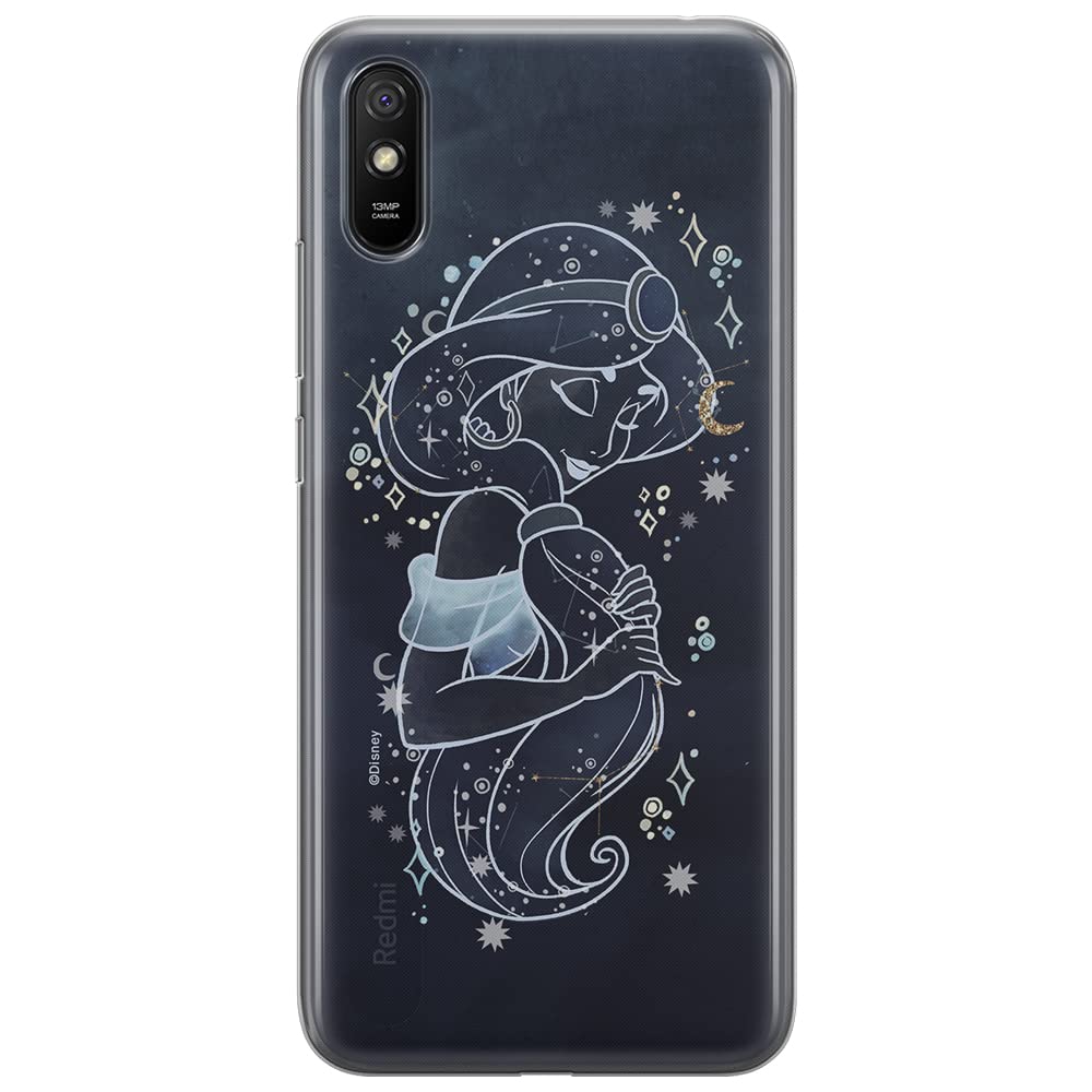 ERT GROUP mobile phone case for Xiaomi REDMI 9A original and officially Licensed Disney pattern Jasmine 008 optimally adapted to the shape of the mobile phone, case made of TPU