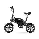 Jetson Bolt Pro Adult Electric Bike, Pedal Assist up to 30 Miles, Foldable, Built-in Carrying Handle, Lightweight Frame, LED Headlight, Dual Disc Brakes, Twist Throttle & Cruise Control, Ages 12+