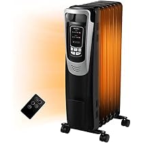 Amazon.com: PELONIS Electric 1500W Oil Filled Radiator Heater with Safety  Protection, LED Display, 3 Heat Settings and Five Temperature settings.  Perfect for for Home or Office : Everything Else