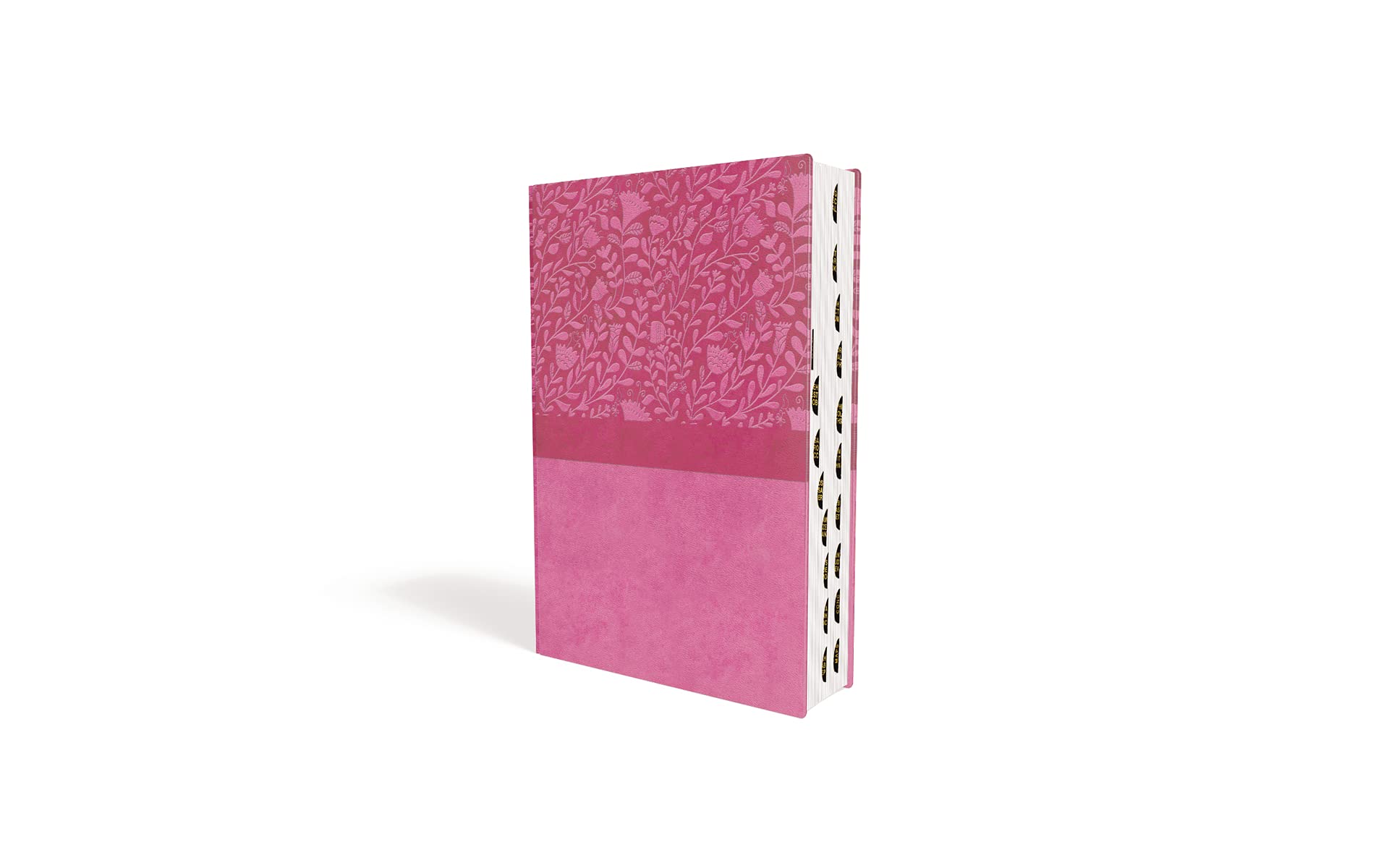 NIV, Super Giant Print Reference Bible (Font Size: 16.5-point), Leathersoft, Pink, Red Letter, Thumb Indexed, Comfort Print NIV, Super Giant Print Reference Bible (Font Size: 16.5-point), Leathersoft, Pink, Red Letter, Thumb Indexed, Comfort Print Imitation Leather