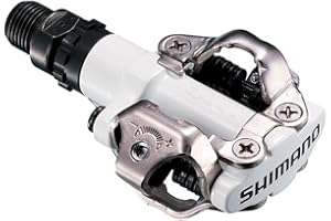 Shimano SPD PD-M520 Clipless Pedals (White)