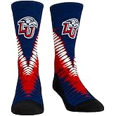 Rock 'Em NCAA Liberty Flames - V Shape Tie Dye Socks