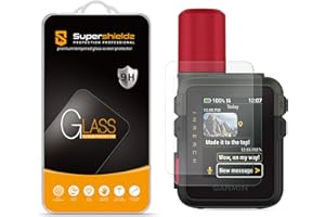 Supershieldz (2 Pack) Designed for Garmin inReach Mini 3 Plus/inReach Mini 3 Tempered Glass Screen Protector, Anti Scratch, B