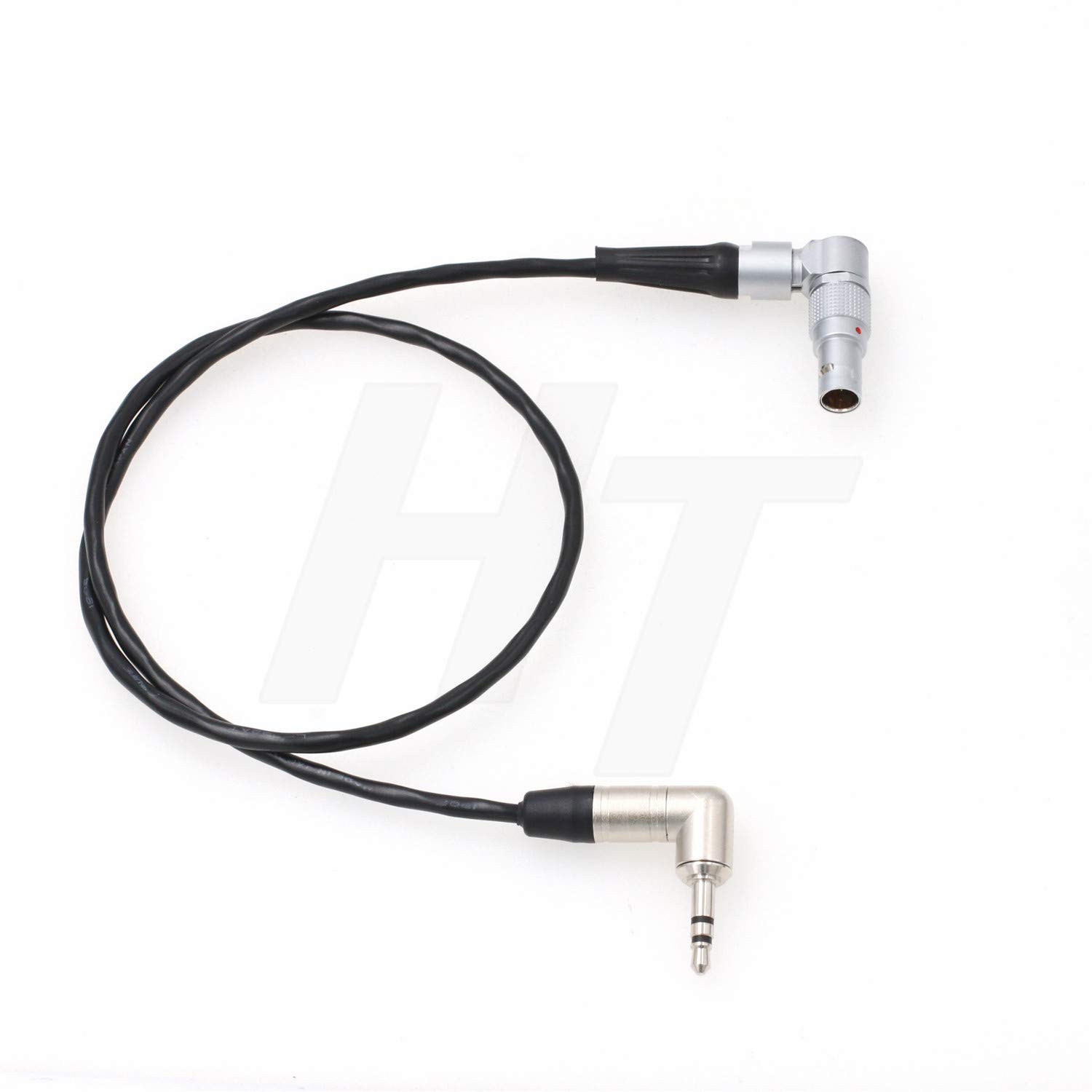 HangTon Tentacle Sync Timecode Input Cable for RED KOMODO V-RAPTOR Camera 3.5mm to EXT 9 Pin Adjustable Right Angle — image 1