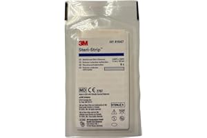 3M Steri-Strip Suture Adhesive Sachet, 12 x 100 mm, Pack of 6 Strips
