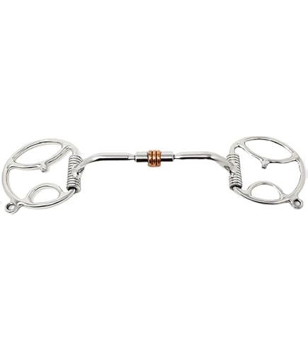 Mors style filet western 5 po. Conchos en argent gravés en