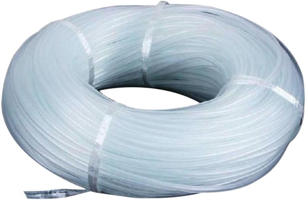 Vacally New 46mm Oxygen Pump Hose for Air Bubble Stone Aquarium Fish Tank Pond Pump Clear Tubing Flexible Air Food Water Delivery Feeding Hose