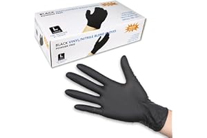 Nitrile Gloves,Disposable gloves 100 Pcs-Latex Free Powder Free - Multipurpose Working Household Cooking Gloves