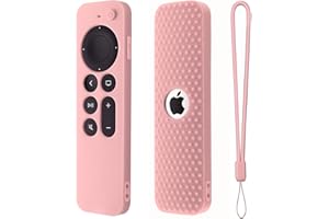 Silicone Case for Apple TV 4K Siri Remote 2021 Remote Control Prective Cover for Apple TV 4K 6 Generation 2021 Remote Control