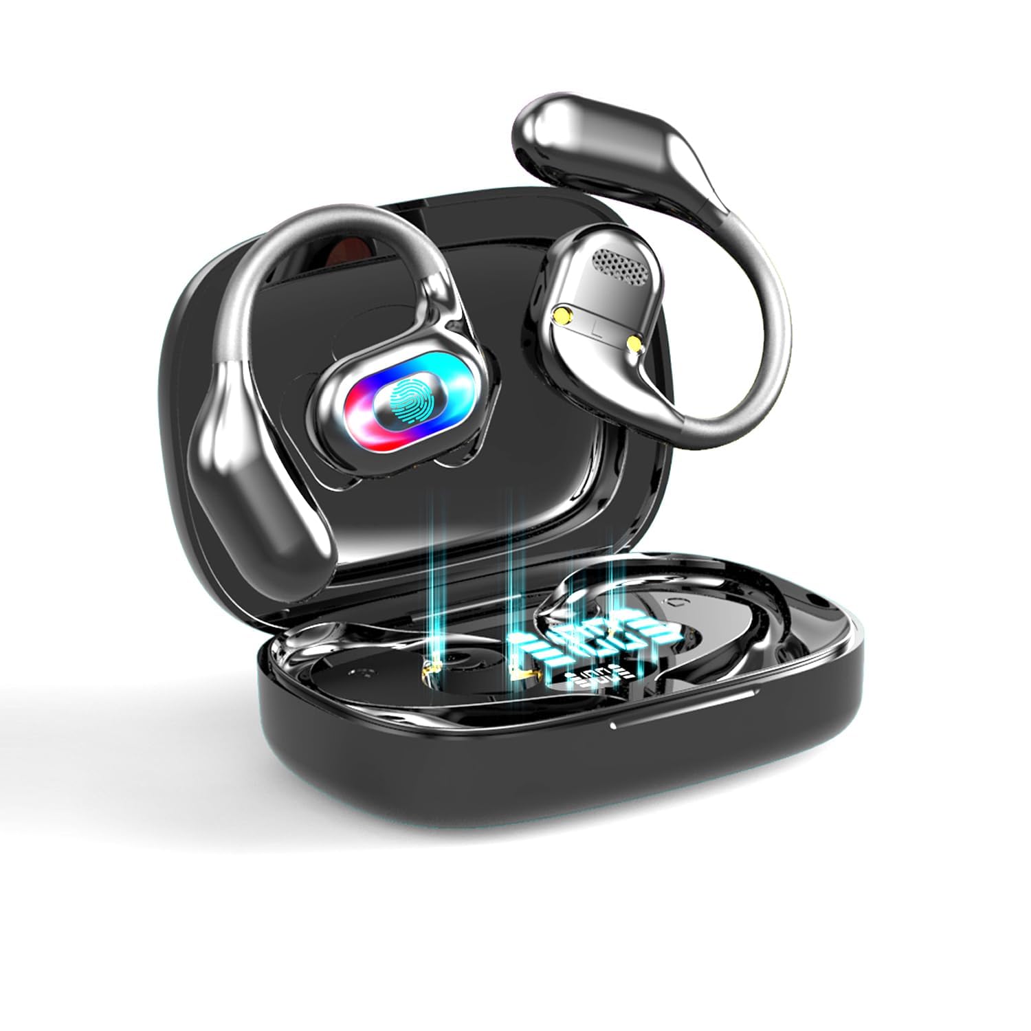 Photo 1 of Meylhox AI Translation Earbuds Real Time No Subscription, 4-in-1 Translator Earbuds 144 Languages-Grey