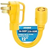 Kohree NEMA 14-50P to L14-30R Generator Adapter