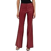 alice + olivia Women's Andrew Vegan Leather Trousers