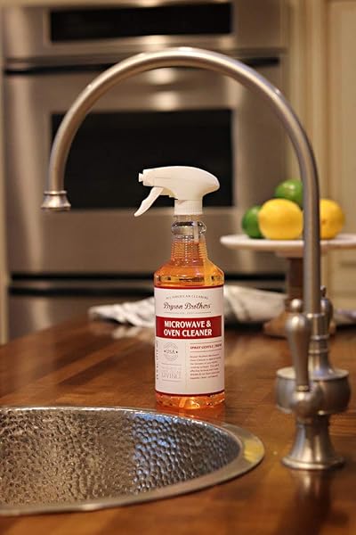 BRYSON BROTHERS 24 FL OZ MICROWAVE AND OVEN CLEANER – NON-TOXIC FORMULA CLEANS AND DEGREASES ALL OVEN TYPES AND BBQ GRILLS