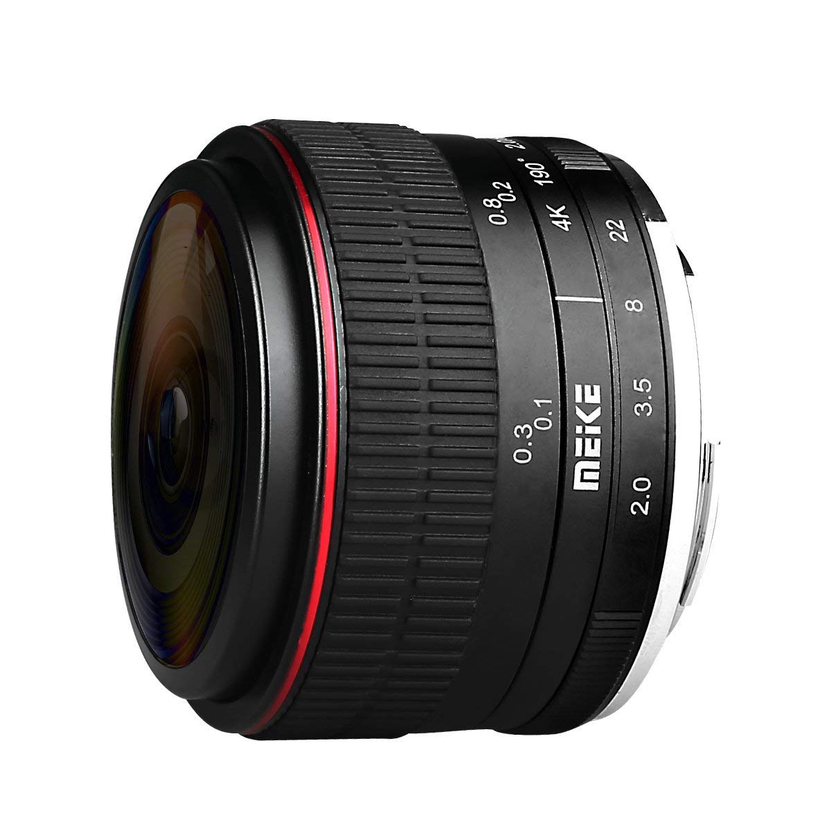 Meike 6.5mm f/2.0 Fisheye Lens for mirorrless Fuji X-mount cameras