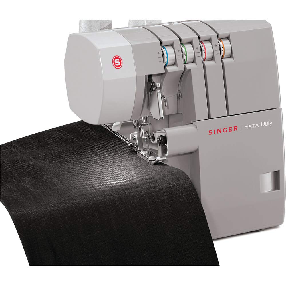 SINGER Heavy Duty 14HD854 Overlock Serger with $50 Accessories | Durable Metal Frame, 2/3/4 Thread, 6 Stitch Types, 1300 Stitches/Min, Skip-Free Stitching | Sews & Finishes Seams While Trimming Excess