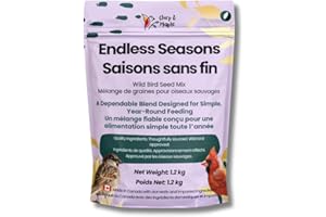 Chirp & Maple Endless Seasons Wild Bird Food – Year-Round Bird Seed Blend for Backyard Feeding – Supports Daily & Seasonal Fe