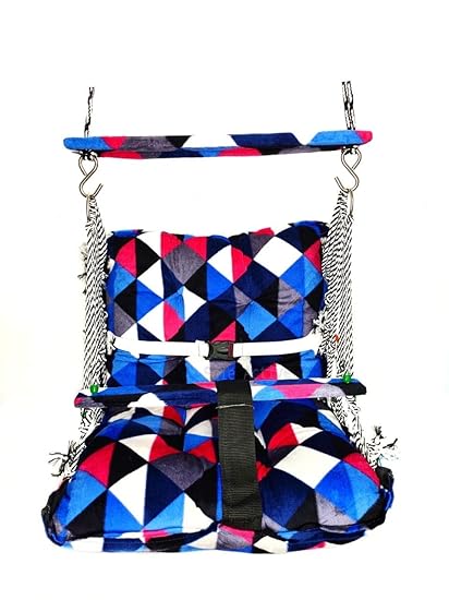 MR KIDS TOYS Enterprise Baby Hanging Home Swing, 0-2 Years (Multicolour, ARYAN22)