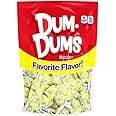 Dum Dums Lemon Lime Lollipops - Bulk Candy Bag with Lollipops Individually Wrapped, Single Flavor Gourmet Suckers - 50 Count