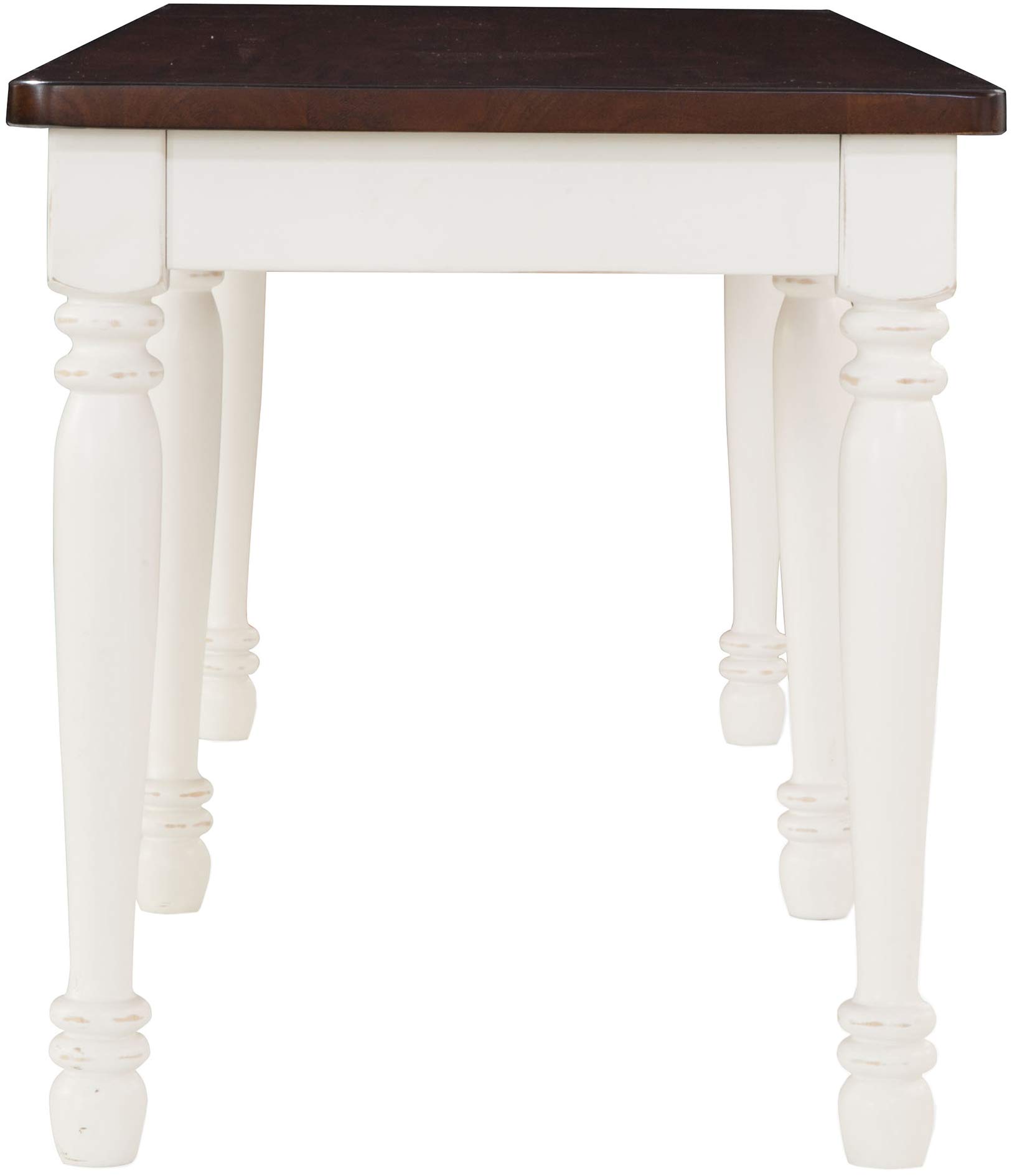 Crosley Furniture CF501118-WH Shelby Dining Bench, White