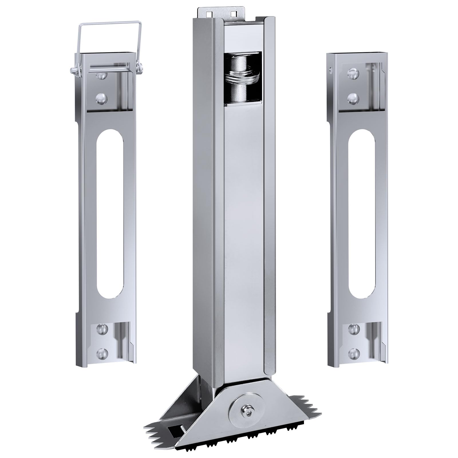 Photo 1 of Ladder Leveler for Extension Ladder, Adjustable Extension Ladder Stabilizer Leg Ground Leveler, with Anti-Slip Pattern Steel Pole,Ladder Levelers for Extension Ladders(1 Piece)