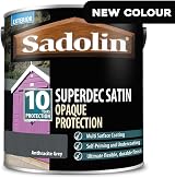 Sadolin Superdec Opaque Wood Protection 1L Super White Satin Exterior view 4