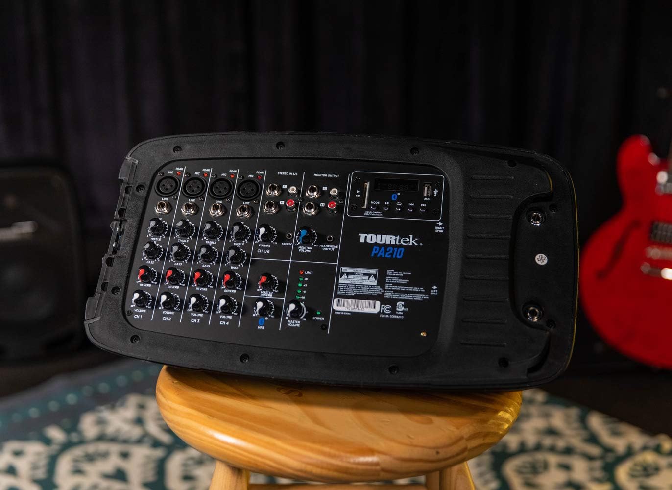 tourtek pa210 portable pa system