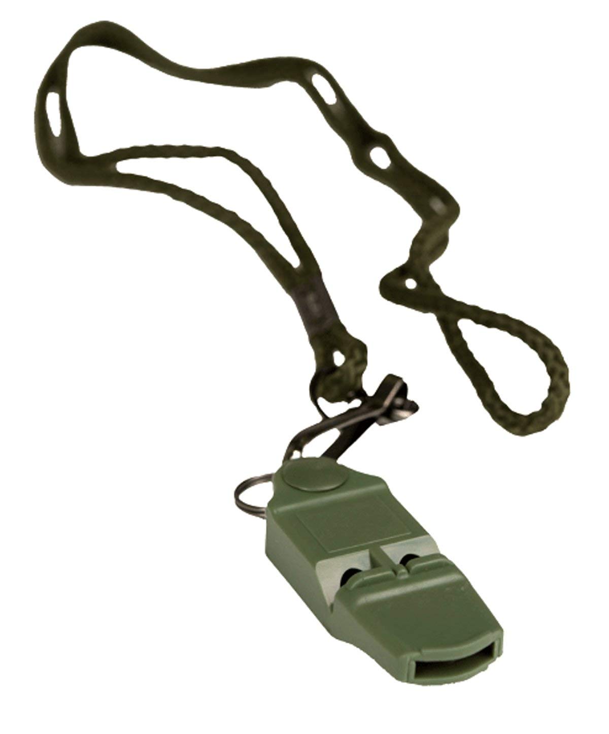 Mil-Tec Unisex - Adult Whistle-16328100 Whistle, Olive, One Size