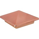Universal Consumer Products 72219 6x6 Copper Victoria Cedar Cap