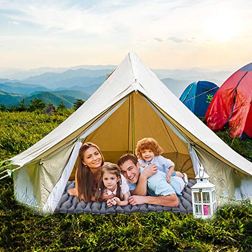 Exqline Inflatable Sleeping Pad, Ultra-Compact Camping Sleeping Pad Ultralight Sleeping Mat for Backpacking Hiking Camping Traveling - Thumbnail 6
