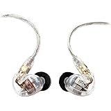 Shure SE535-CL Professional Sound Isolating Earphones, High Definition Sound + Natural Bass, Three Drivers, In-Ear Fit, Detac