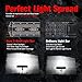 Led Light Bar MICTUNING 5-Row 12 Inch Spot Flood Combo Led Work Light 6500LM Offroad Driving Lights Fog Lamp for Jeep ATV Truck Boat