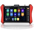 4K 12MP IP Camera Tester, WANLUTECH 90W PoE Power Output 8'' Touchscreen CCTV Test for 8MP TVI CVI AHD CVBS Cameras, SFP Test, RJ45 Cable TDR Test, WiFi Network Tools, HDMI VGA (E89)