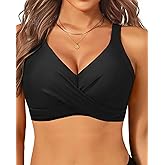 Women Underwire Bikini Tops - Push Up Swim Top Only Bra Padded Bathing Suit Top 2025 Swimsuit Tops