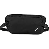 Pacsafe Coversafe X100 Anti-Theft RFID Blocking Waist Wallet, Black