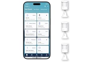 Aqara Zigbee Motion Sensor P1 3 Pack, Smart Motion Detector for Alarm System and Home Automations, 5-Year Battery Life, Pet Friendly, Compatible with HomeKit, Alexa, HomeKit, IFTTT, Requires Aqara Hub
