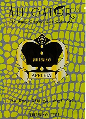 Amazon ワニオイルオリジナルホワイトニングマスクパック 美白効果 25ml X 5 Afeleia フェイスパック 通販