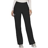 Cherokee Women's Mid Rise Straight Leg Pull-on Pant