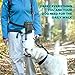 Dog Treat Pouch with Waste Bags Dispenser, TaoTronics Dog Training Pouch with Waist Belt or Over the Shoulder Strap, Carries Treats, Toys, Keys etc. (2 x Carabiner Clips, 1 Roll of Dog Poop Bags)