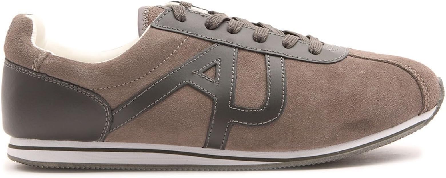 ARMANI JEANS Sneakers Men AJ grey suede sneakers