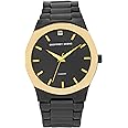Geoffrey Beene Mens Watch - Stainless Steel Quartz Movement Analog Watch for Men, Gift for Men, Formal or Business Casual Minimalist Wrist Watches 42mm