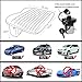 HAITRAL Car Travel Inflatable Mattress Portable Air Bed Cushion Camping with Two Air Pillows