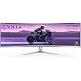 PHILIPS Evnia 49M2C8900 49'' QD OLED Curved Gaming Monitor, Wide Dual QHD, 240Hz, AMD FreeSync Premium Pro, USB-C Docking, Built in KVM, Height Adjustable, Xbox PS5 Switch Compatible, 4-Year Warranty