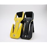 EEZYCUT Trilobite Webbing and Line Knife- WRIST Watch/Computer Mounted - Yellow/black Trilobite w/black loop